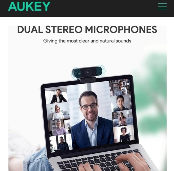 New in box Aukey webcam - Picture 2 of 8